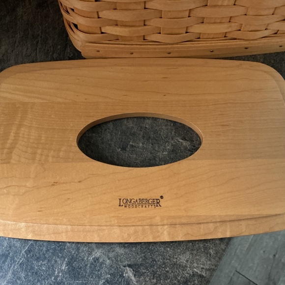 Longaberger Long Tissue Basket Set - Picture 10 of 13